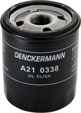 Denckermann A210338 - Маслен филтър vvparts.bg