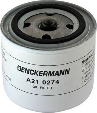 Denckermann A210274 - Маслен филтър vvparts.bg