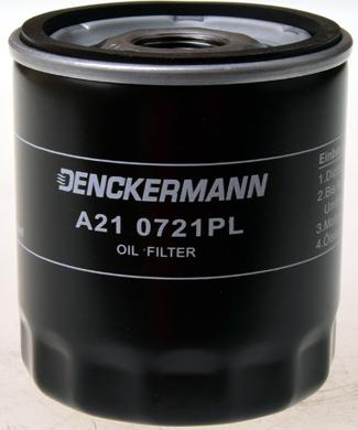 Denckermann A210721PL - Маслен филтър vvparts.bg