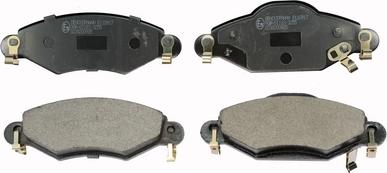 Denckermann B110917 - Комплект спирачно феродо, дискови спирачки vvparts.bg