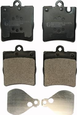Denckermann B110876 - Комплект спирачно феродо, дискови спирачки vvparts.bg