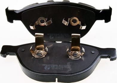 Denckermann B111034 - Комплект спирачно феродо, дискови спирачки vvparts.bg