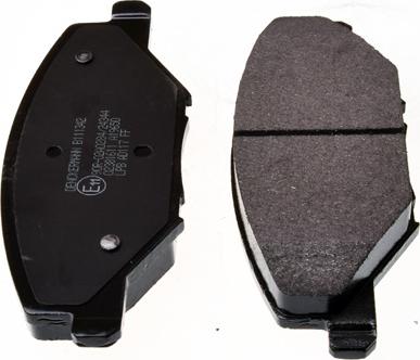 Denckermann B111342 - Комплект спирачно феродо, дискови спирачки vvparts.bg