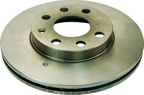 Denckermann B130020 - Спирачен диск vvparts.bg