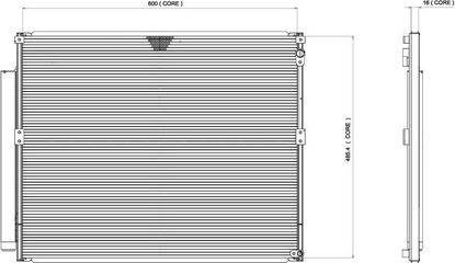 Denso 477-0569 - Кондензатор, климатизация vvparts.bg