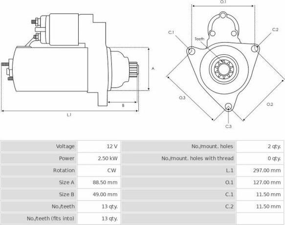 Denso 1280000210 - Магнитен превключвател, стартер vvparts.bg