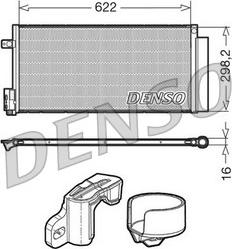 Denso DCN13110 - Кондензатор, климатизация vvparts.bg