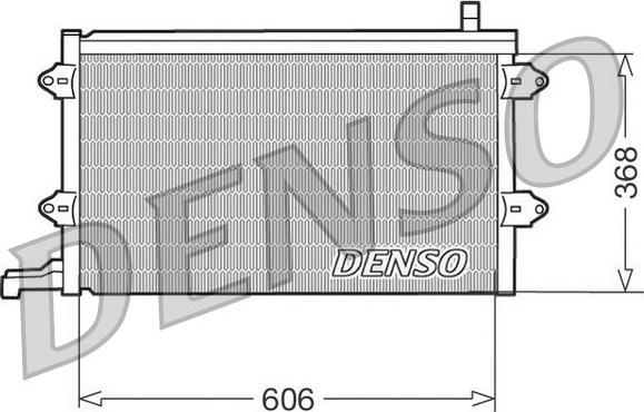 Denso DCN32003 - Кондензатор, климатизация vvparts.bg