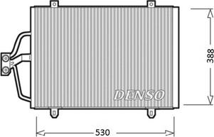 Denso DCN23003 - Кондензатор, климатизация vvparts.bg