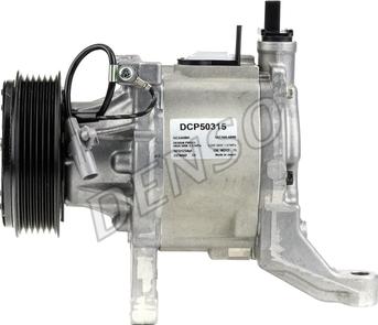 Denso DCP50315 - Компресор, климатизация vvparts.bg