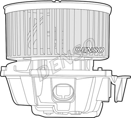 Denso DEA46001 - Вентилатор вътрешно пространство vvparts.bg