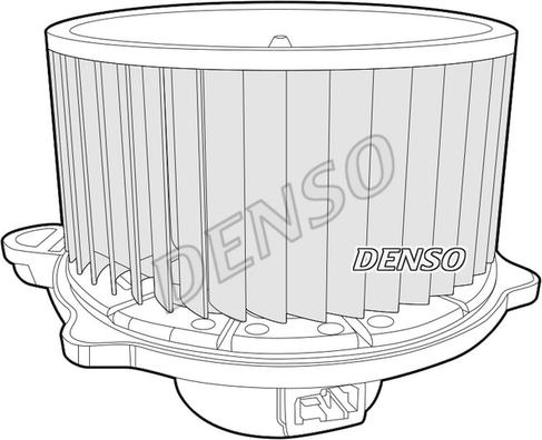 Denso DEA41012 - Вентилатор вътрешно пространство vvparts.bg