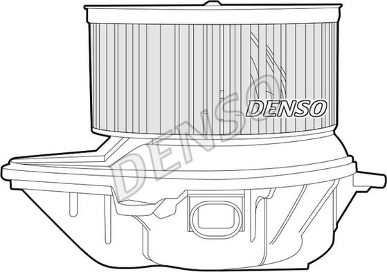 Denso DEA23007 - Вентилатор вътрешно пространство vvparts.bg