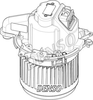 Denso DEA23023 - Вентилатор вътрешно пространство vvparts.bg