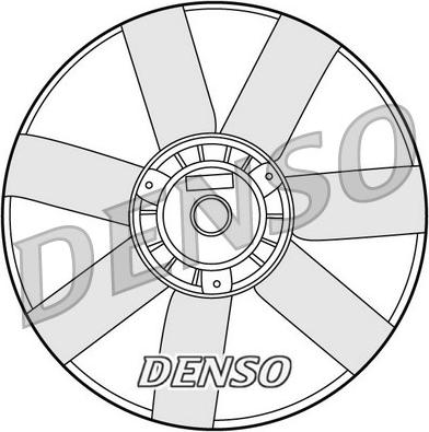 Denso DER32005 - Вентилатор, охлаждане на двигателя vvparts.bg