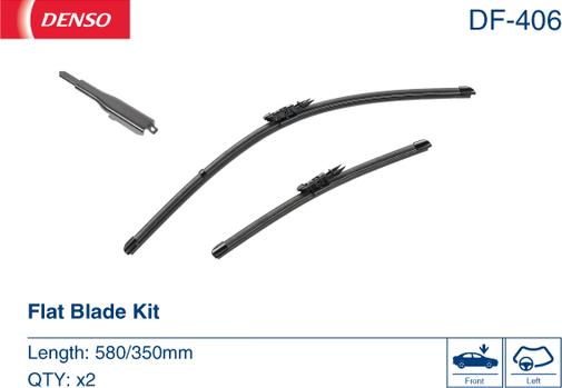 Denso DF-406 - Перо на чистачка vvparts.bg