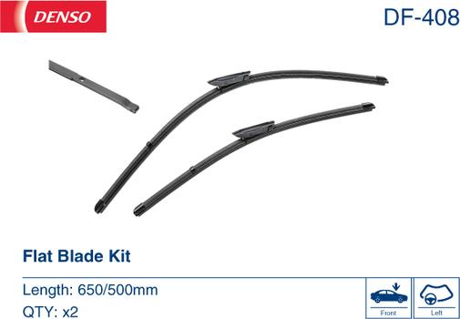 Denso DF-408 - Перо на чистачка vvparts.bg