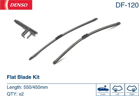 Denso DF-120 - Перо на чистачка vvparts.bg