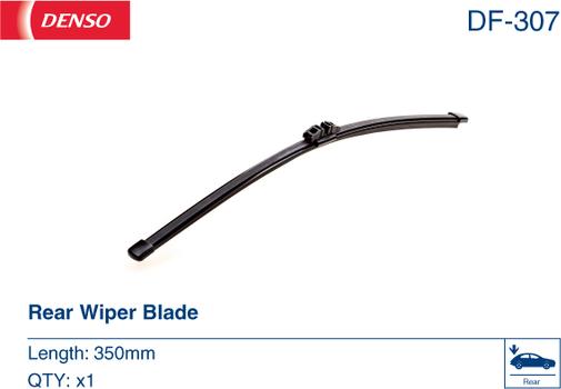 Denso DF-307 - Перо на чистачка vvparts.bg