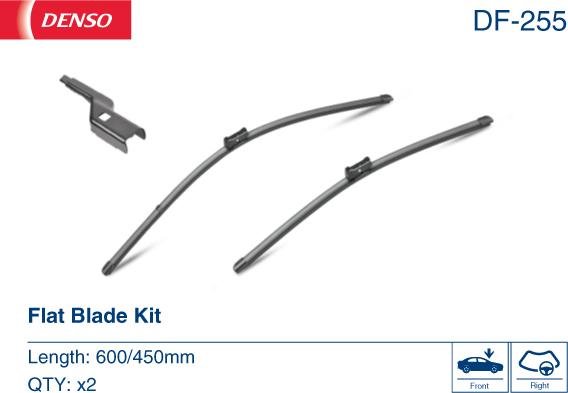 Denso DF-255 - Перо на чистачка vvparts.bg