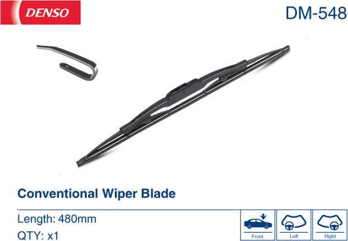 Denso DM-548 - Перо на чистачка vvparts.bg