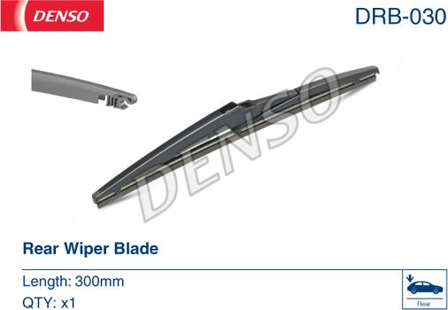 Denso DRB-030 - Перо на чистачка vvparts.bg