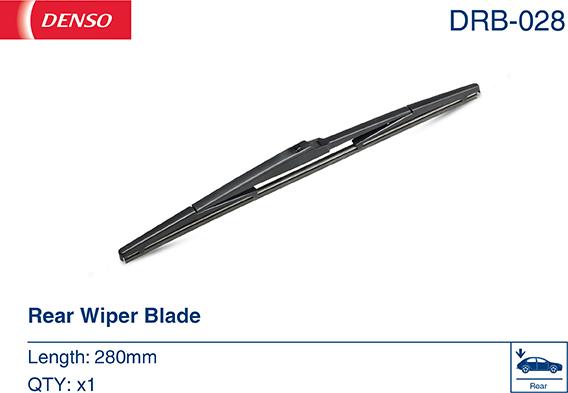 Denso DRB-028 - Перо на чистачка vvparts.bg