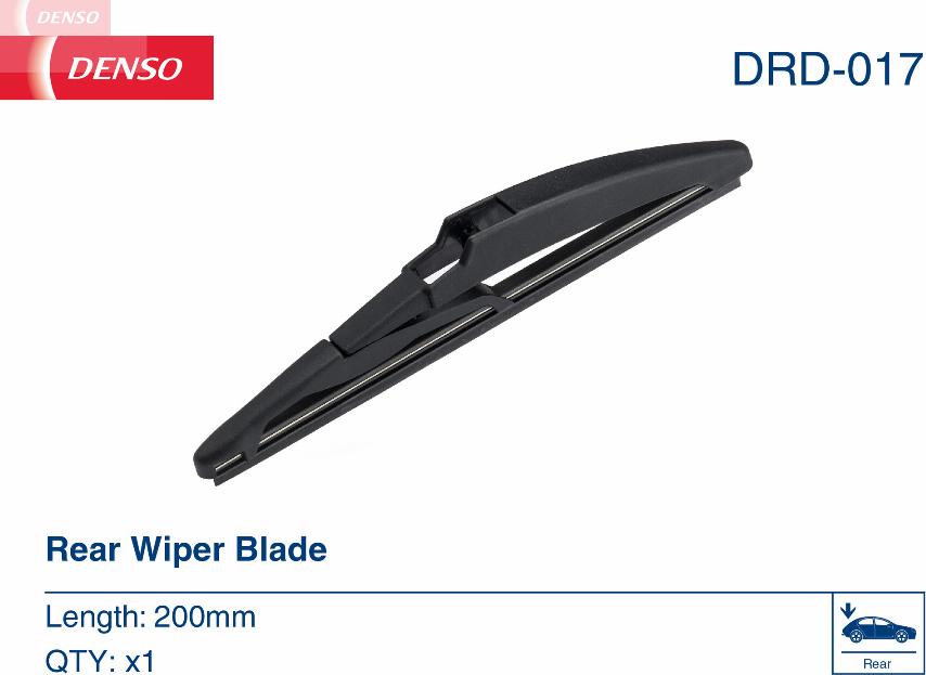 Denso DRD-017 - Перо на чистачка vvparts.bg