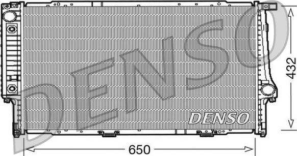 Denso DRM05062 - Радиатор, охлаждане на двигателя vvparts.bg