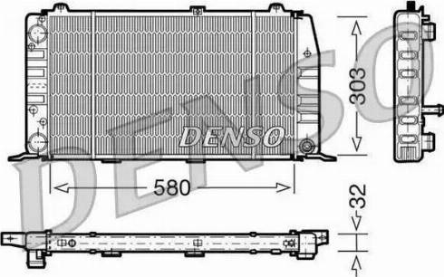 Nissens 60436 - Радиатор, охлаждане на двигателя vvparts.bg