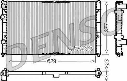 TEMPEST TP.15.65.290 - Радиатор, охлаждане на двигателя vvparts.bg