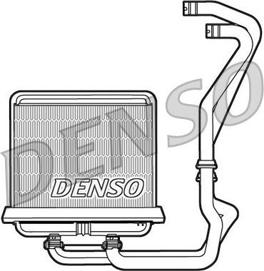 Denso DRR12006 - Топлообменник, отопление на вътрешното пространство vvparts.bg