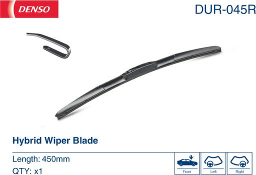 Denso DUR-045R - Перо на чистачка vvparts.bg