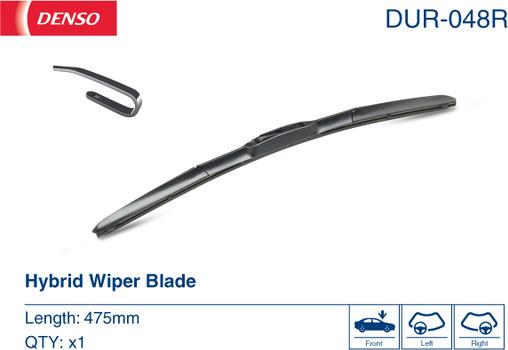 Denso DUR-048R - Перо на чистачка vvparts.bg