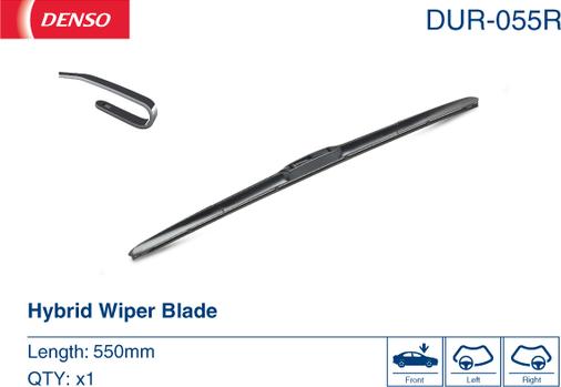 Denso DUR-055R - Перо на чистачка vvparts.bg