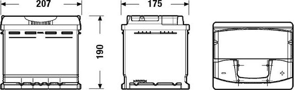 DETA DA530 - Стартов акумулатор vvparts.bg