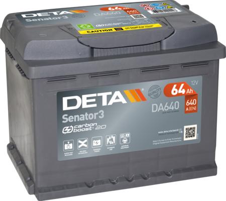 DETA DA640 - Стартов акумулатор vvparts.bg