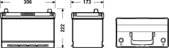 DETA DB954 - Стартов акумулатор vvparts.bg