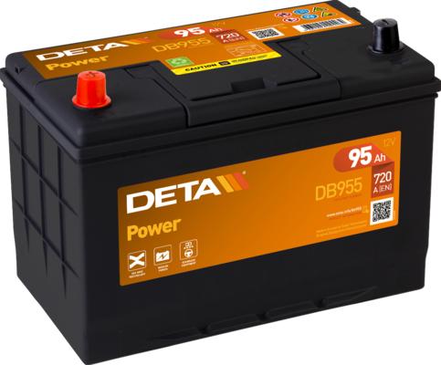 DETA DB955 - Стартов акумулатор vvparts.bg