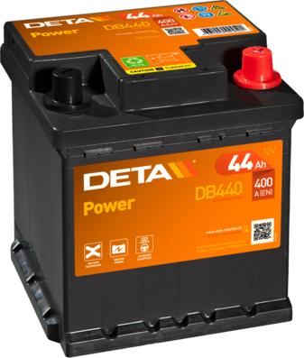 DETA DB440 - Стартов акумулатор vvparts.bg