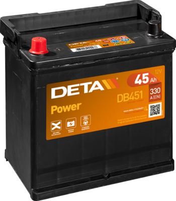 DETA DB451 - Стартов акумулатор vvparts.bg