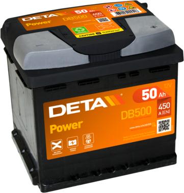 DETA DB500 - Стартов акумулатор vvparts.bg
