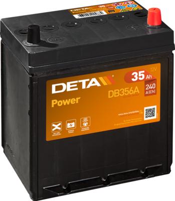 DETA DB356A - Стартов акумулатор vvparts.bg