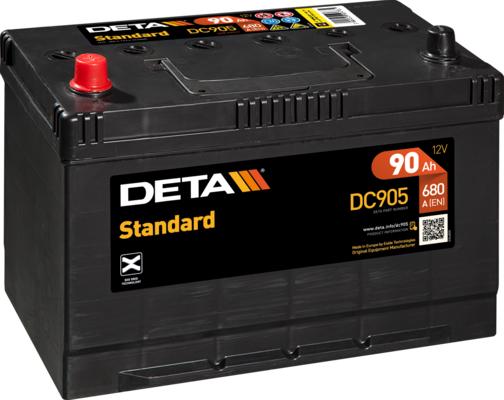 DETA DC905 - Стартов акумулатор vvparts.bg