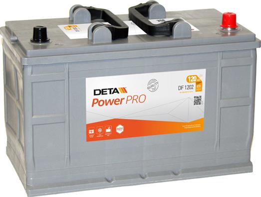 DETA DF1202 - Стартов акумулатор vvparts.bg