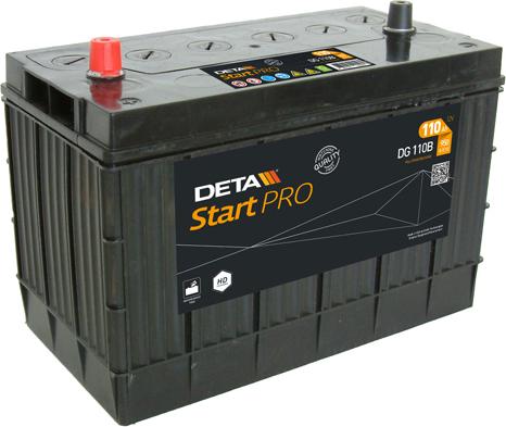 DETA DG110B - Стартов акумулатор vvparts.bg