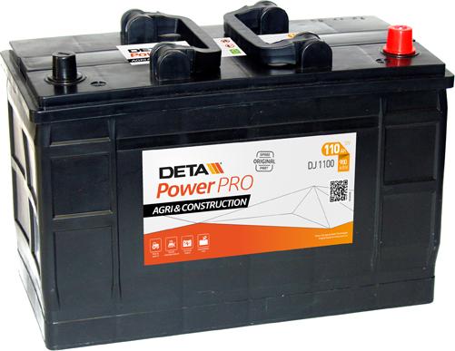 DETA DJ1100 - Стартов акумулатор vvparts.bg