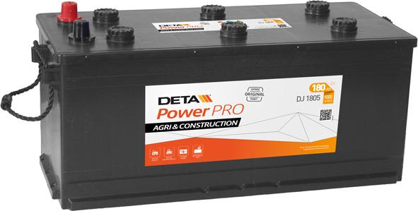 DETA DJ1805 - Стартов акумулатор vvparts.bg