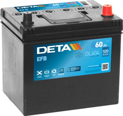 DETA DL604 - Стартов акумулатор vvparts.bg
