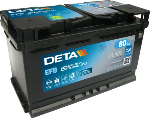 DETA DL800 - Стартов акумулатор vvparts.bg